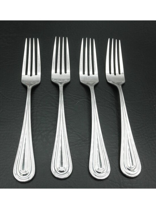 Dansk Other - Dansk Lyra (stainless round tip) Pattern DASLYR Dinner Fork Set of 4 Japan